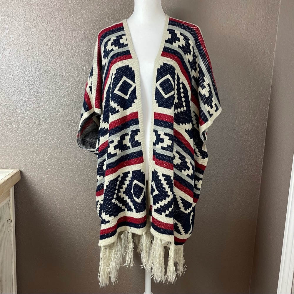 Tribal Cardigan/ Poncho